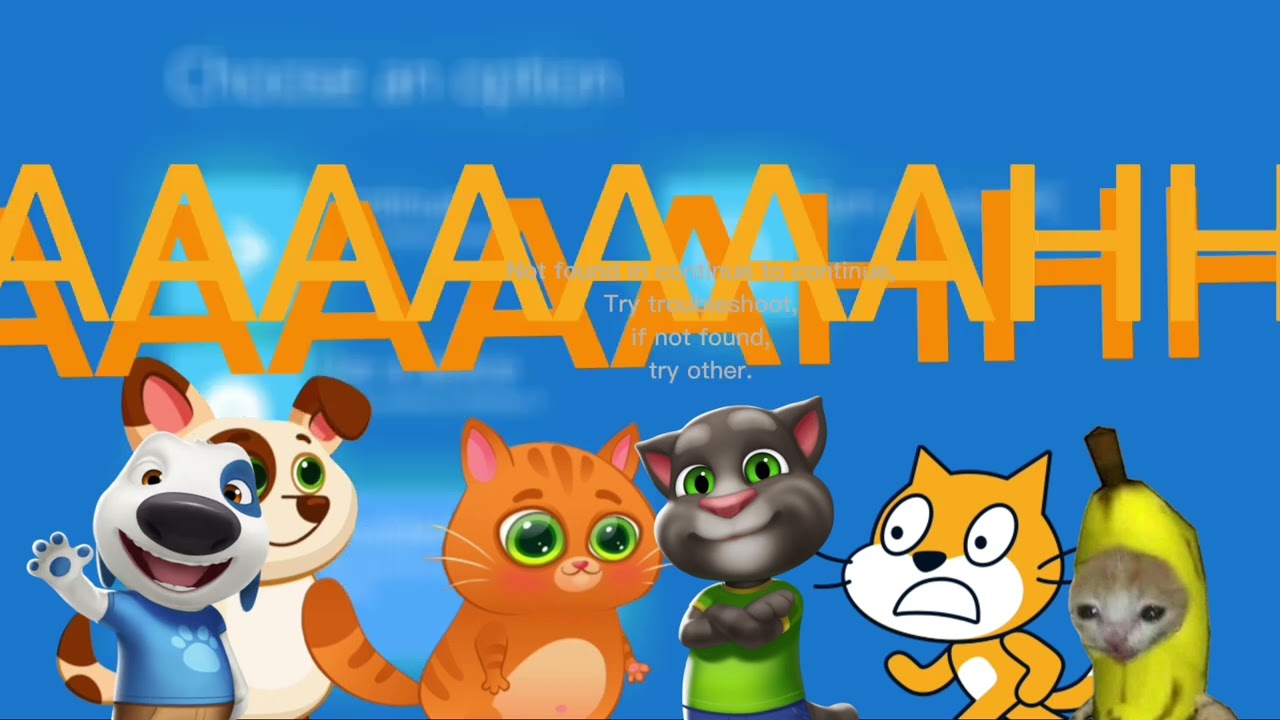 Windows 11 Kill screen but Bubbu, Duddu, Scratchy, and more characters, Banana cat want to see that