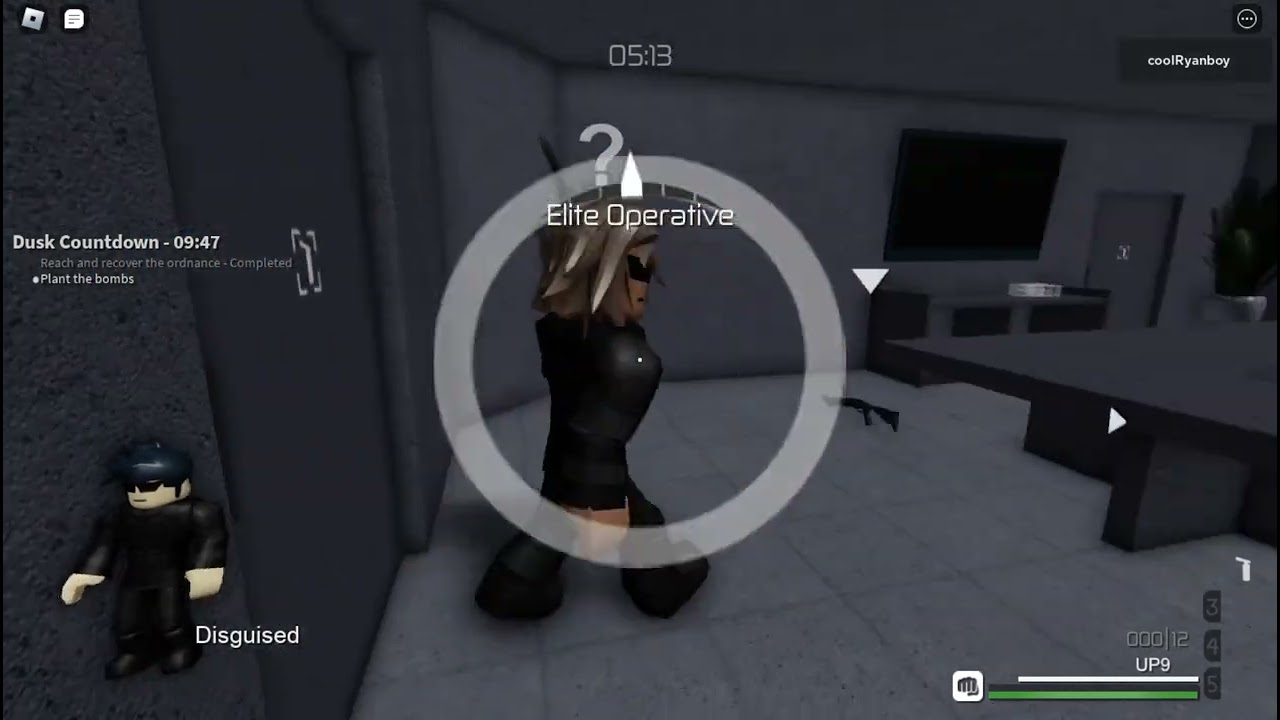 Roblox Entry Point: The Black Dusk (Legend, Stealth Approach)