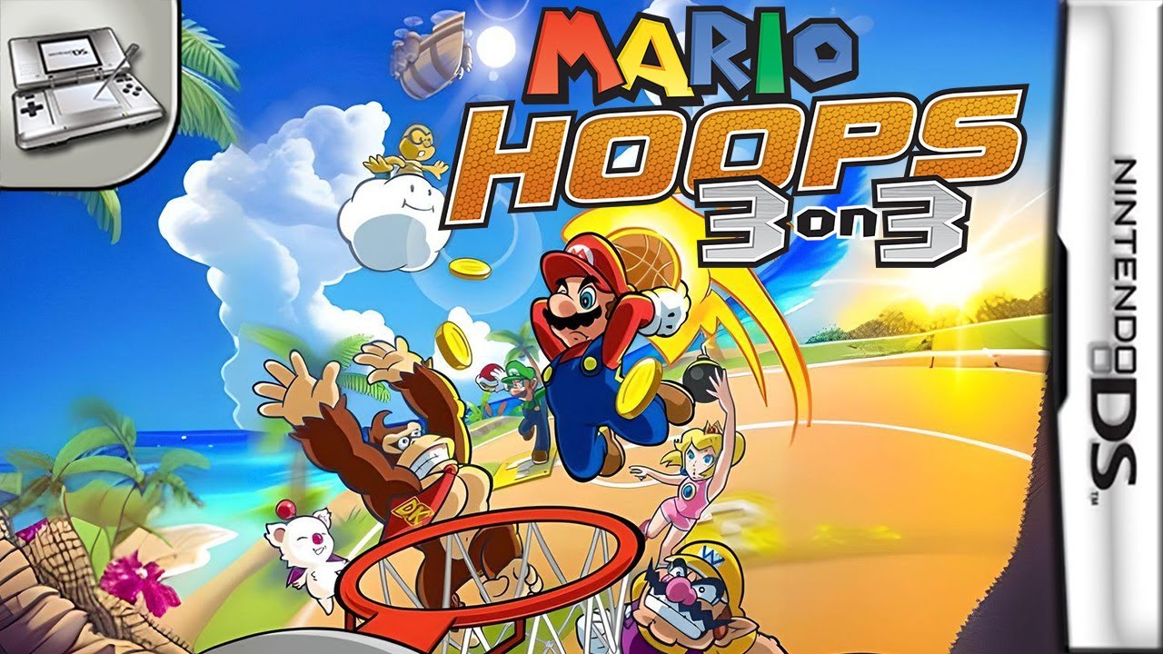 Longplay of Mario Hoops: 3-on-3/Mario Slam Basketball