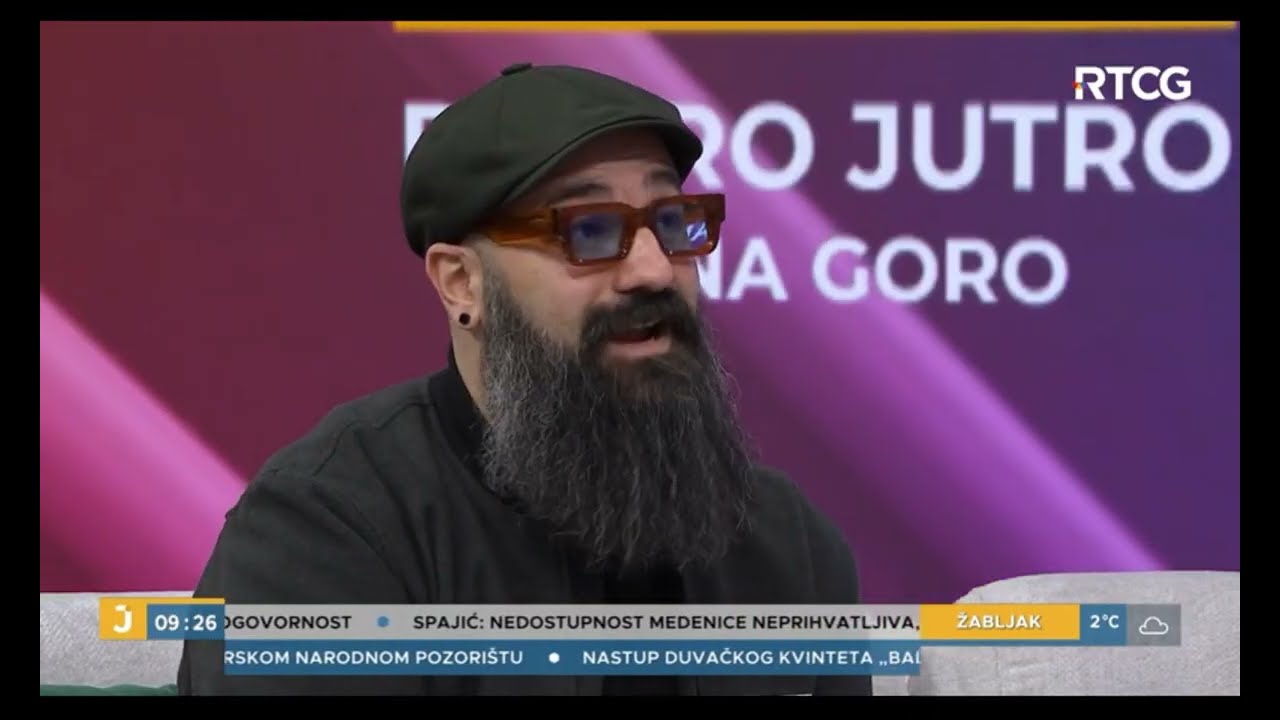 Goran Gump Milojević - Jutarnji program TVCG