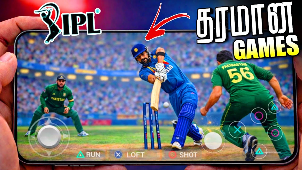5 Best Cricket Games For Mobile 2026#2 (தமிழ்)