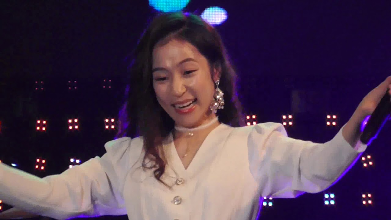 홍자(HONGJA), 신나는 트로트 메들리 @추풍령가요제(190831)
