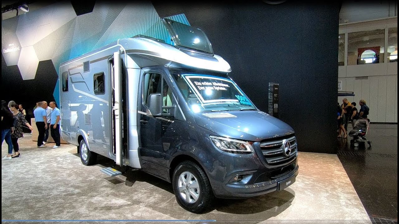 Mercedes Benz MB Sprinter Camper Van Hymer B 580 modern comfort T 580 walkaround and interior K0943