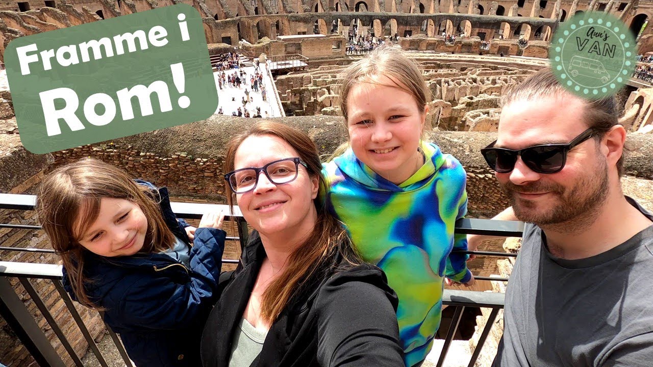 Kör Vanen genom Italien, destination Rom! Europaresa del 3.