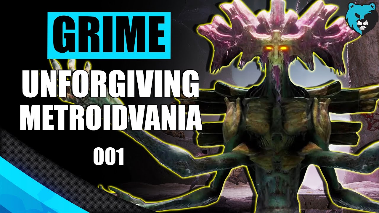 A NEW Unforgiving Metroidvania! Ep. 001 | GRIME Full Gameplay Walkthrough