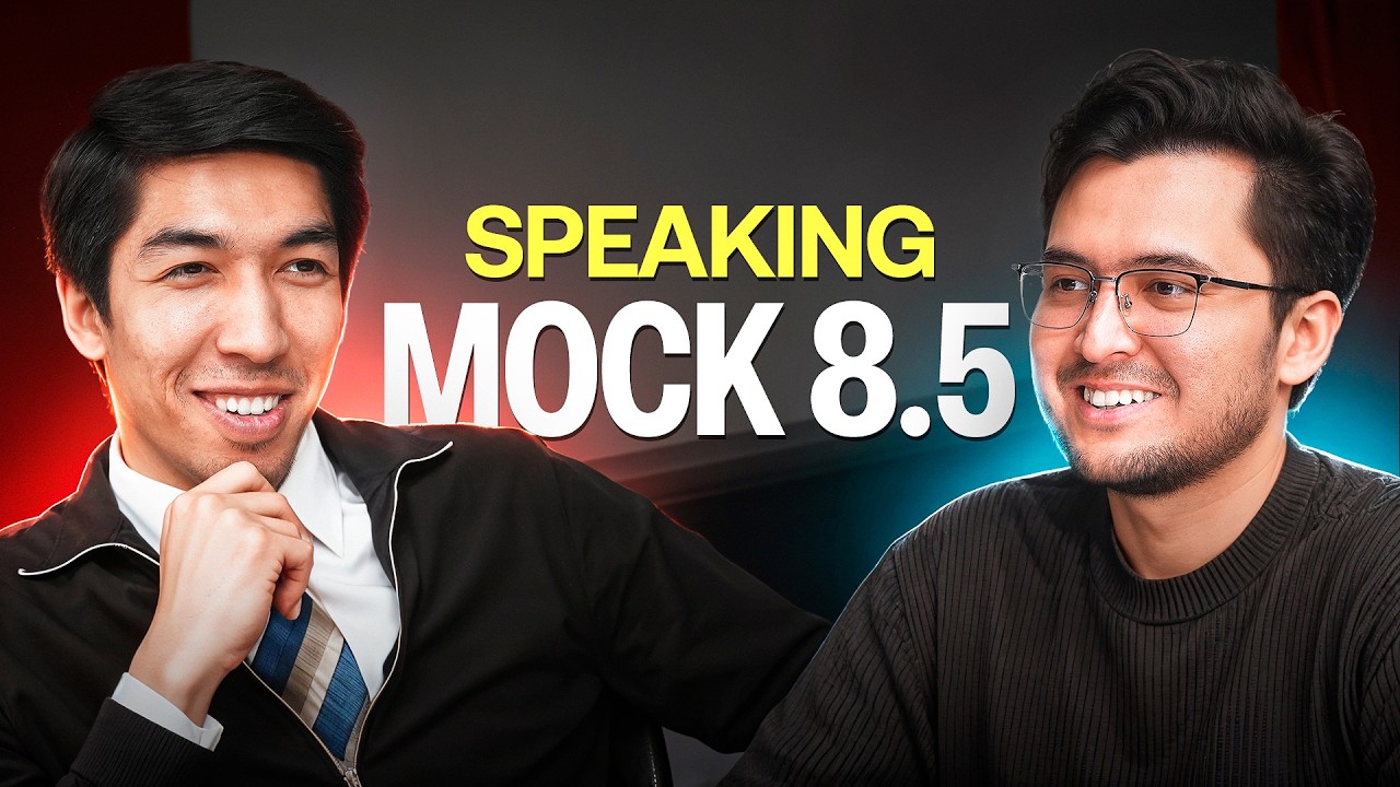 IELTS Speaking Mock | 8.5 ball + To‘liq feedback