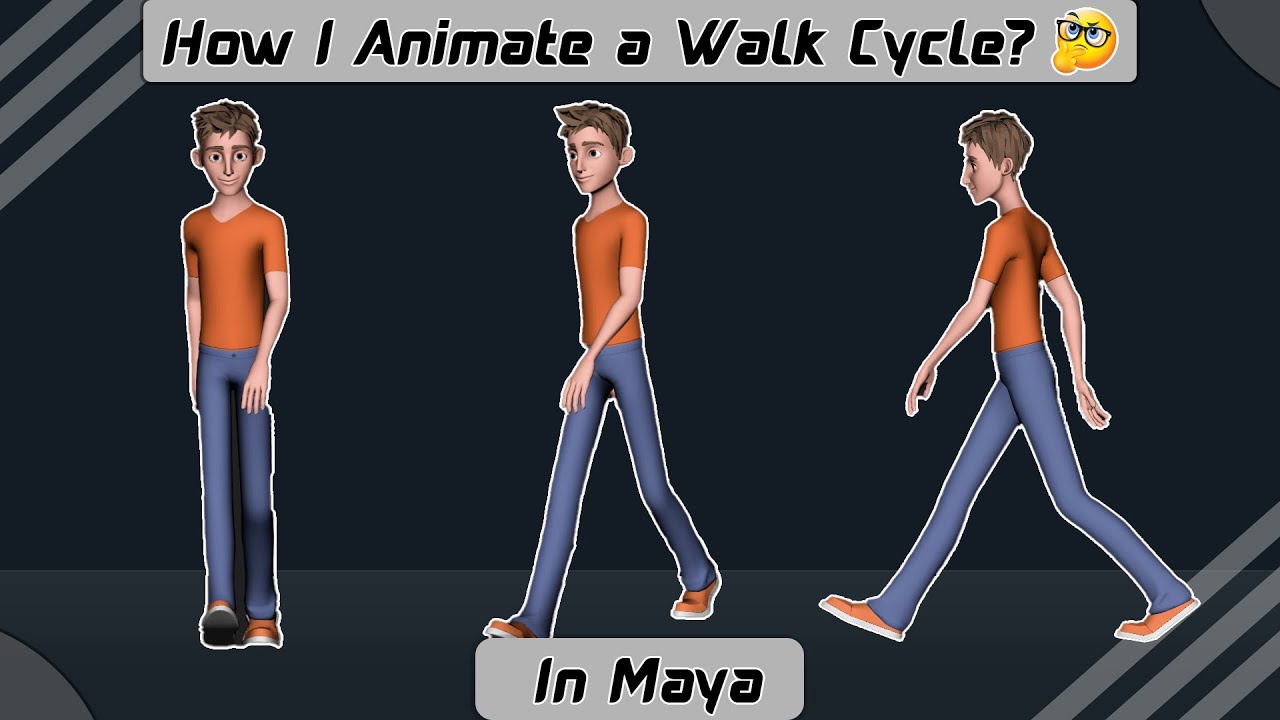 How I Animate a Walk Cycle in Maya | Ajeet Singh Animations