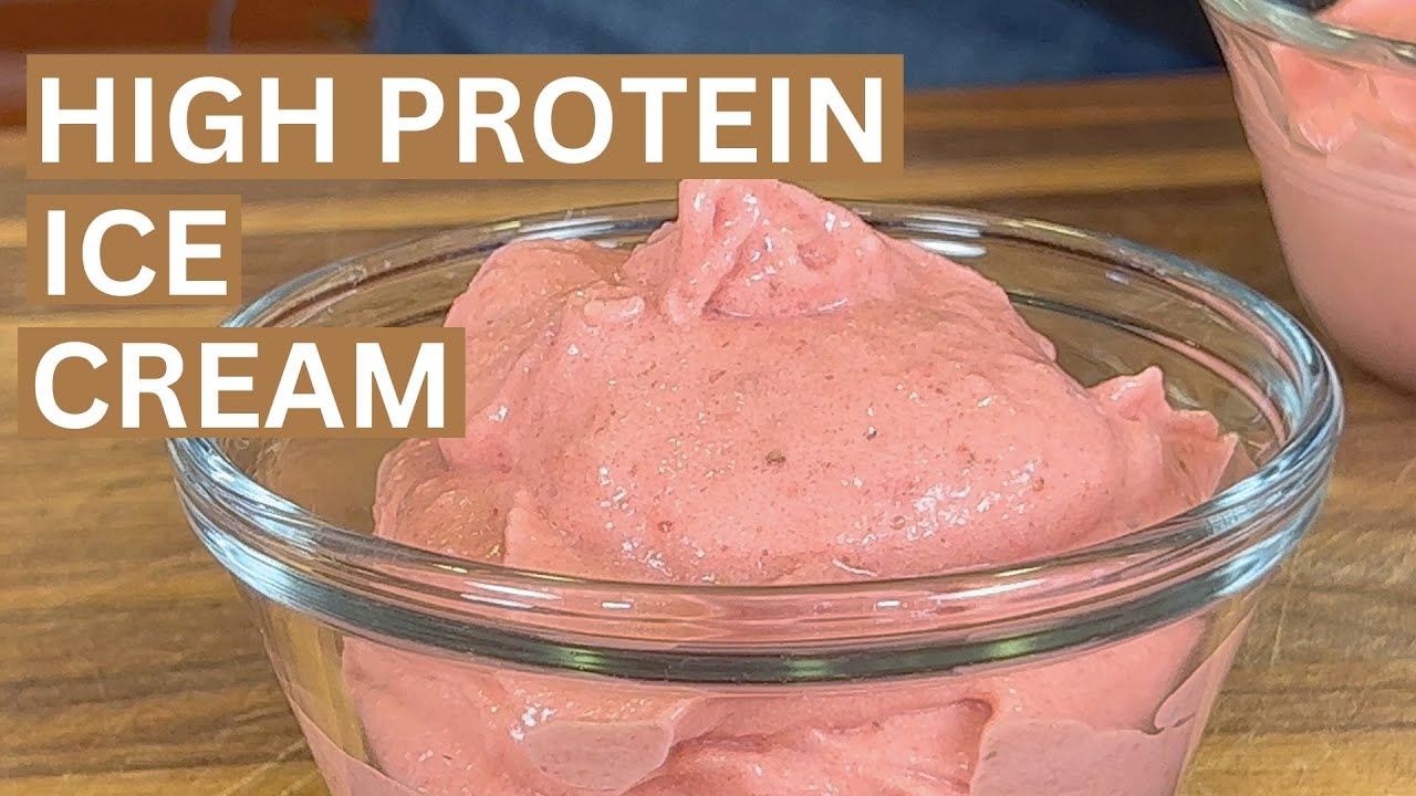 What's the Secret Ingredient To This Delicious High Protein Ice Cream?