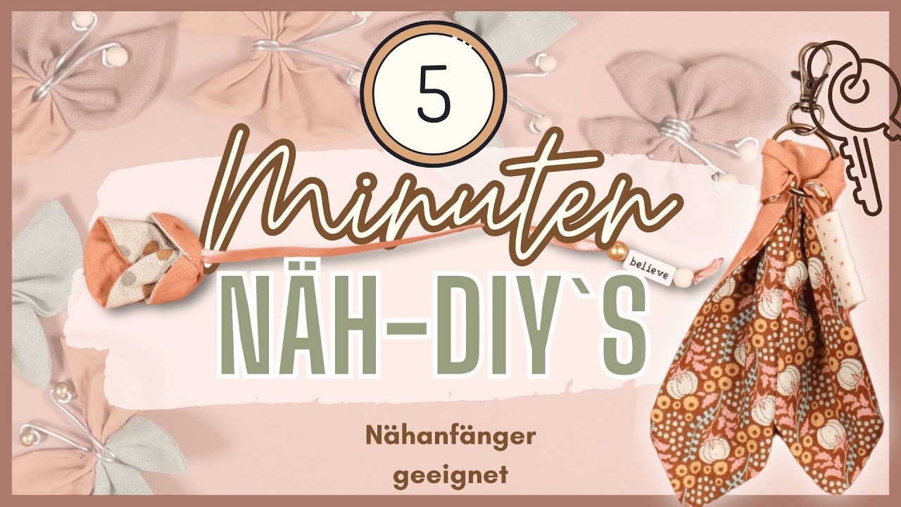 🧵5 TOLLE Nähideen - PERFEKTE Mitbringsel🎁