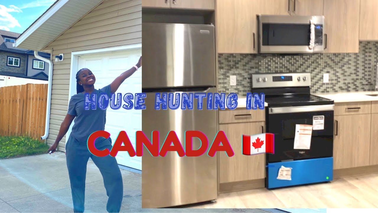 Basements Apartment tour in Edmonton Canada || House hunting || Nigerian living in Canada 🇨🇦