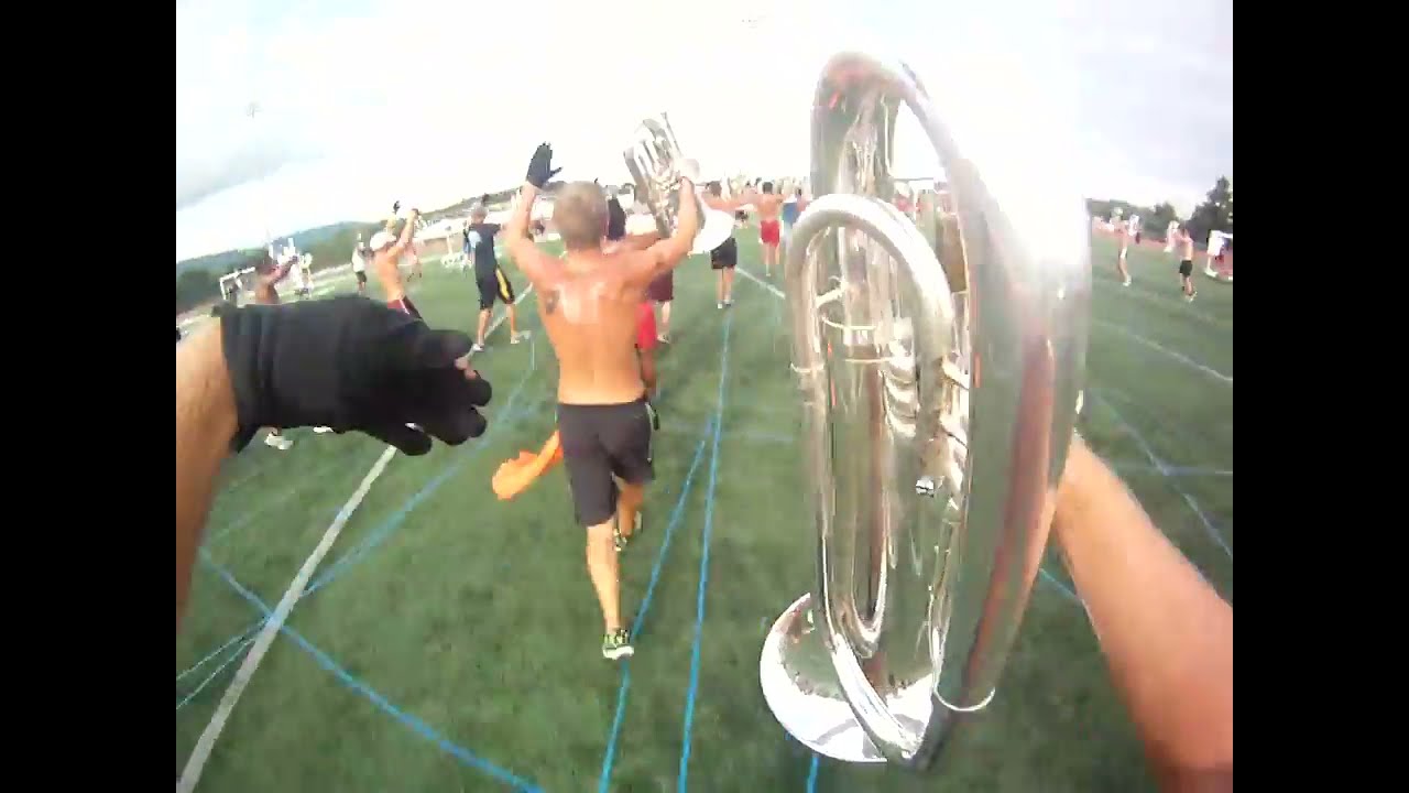 The Blue Devils 2014 | Felliniesque | Euphonium head-cam