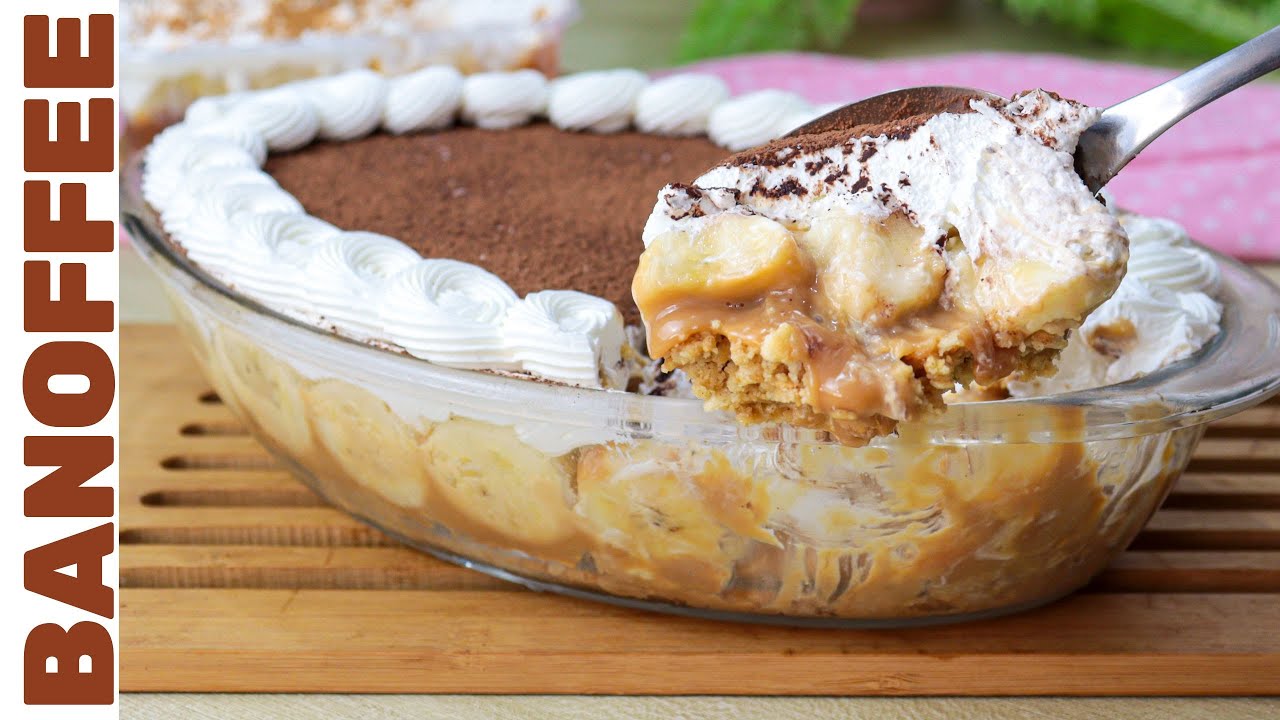 BANOFFEE NA TRAVESSA: A TORTA MAIS FÁCIL DO MUNDO | Prática, rápida e deliciosa