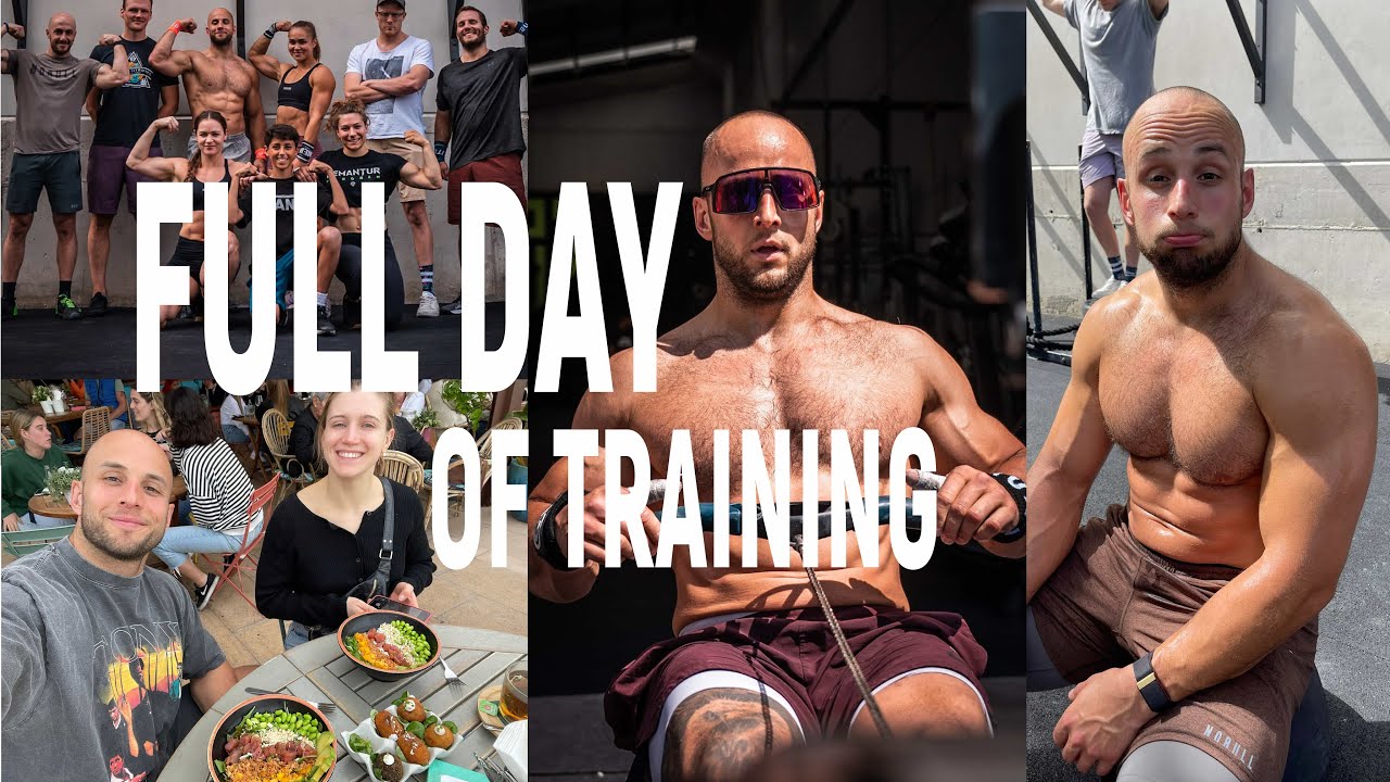 FULL DAY OF TRAINING - Semifinals Vorbereitung auf Mallorca mit CrossFit Games Athlet Moritz Fiebig