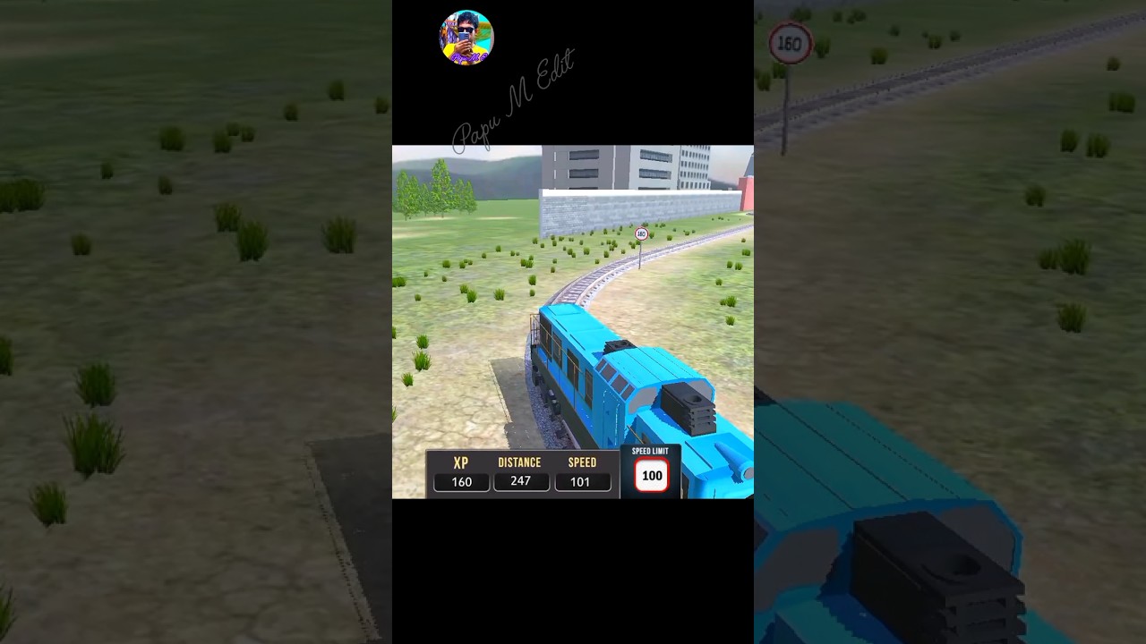 Indian Train Simulator 3D | Smooth Railway Drive & Train Journey