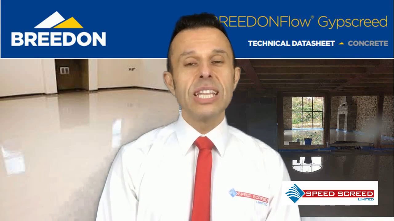BREEDONFlow &reg; Gypscreed |Calcium Sulphate| Screed| Flowing Screed