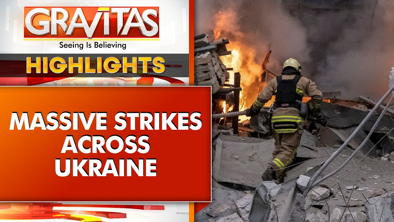 Russia-Ukraine War: Russia Unleashes Record Strikes on Ukraine | GRAVITAS HIGHLIGHTS