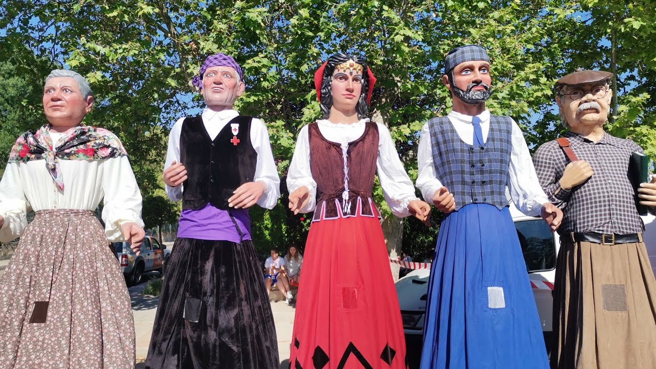 XX Encuentro de gigantes de Aragón en Andorra