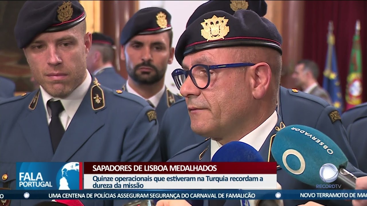 Bombeiros Sapadores homenageados