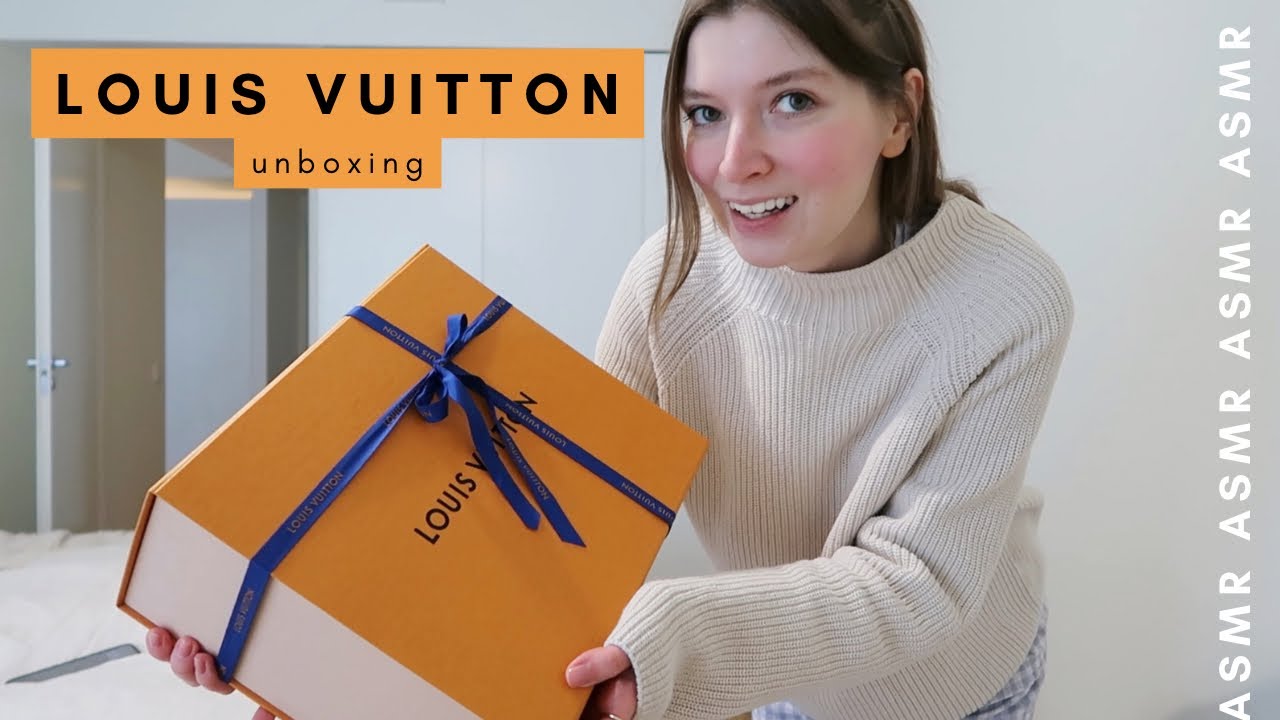 ASMR suomi - LOUIS VUITTON Nice Mini unboxing & esittely