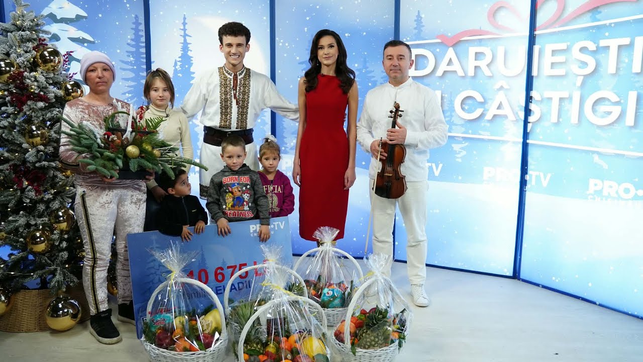 De Crăciun, miracolele devin posibile: Eugenia Eladii primește un cec în valoare de 810.675 de lei