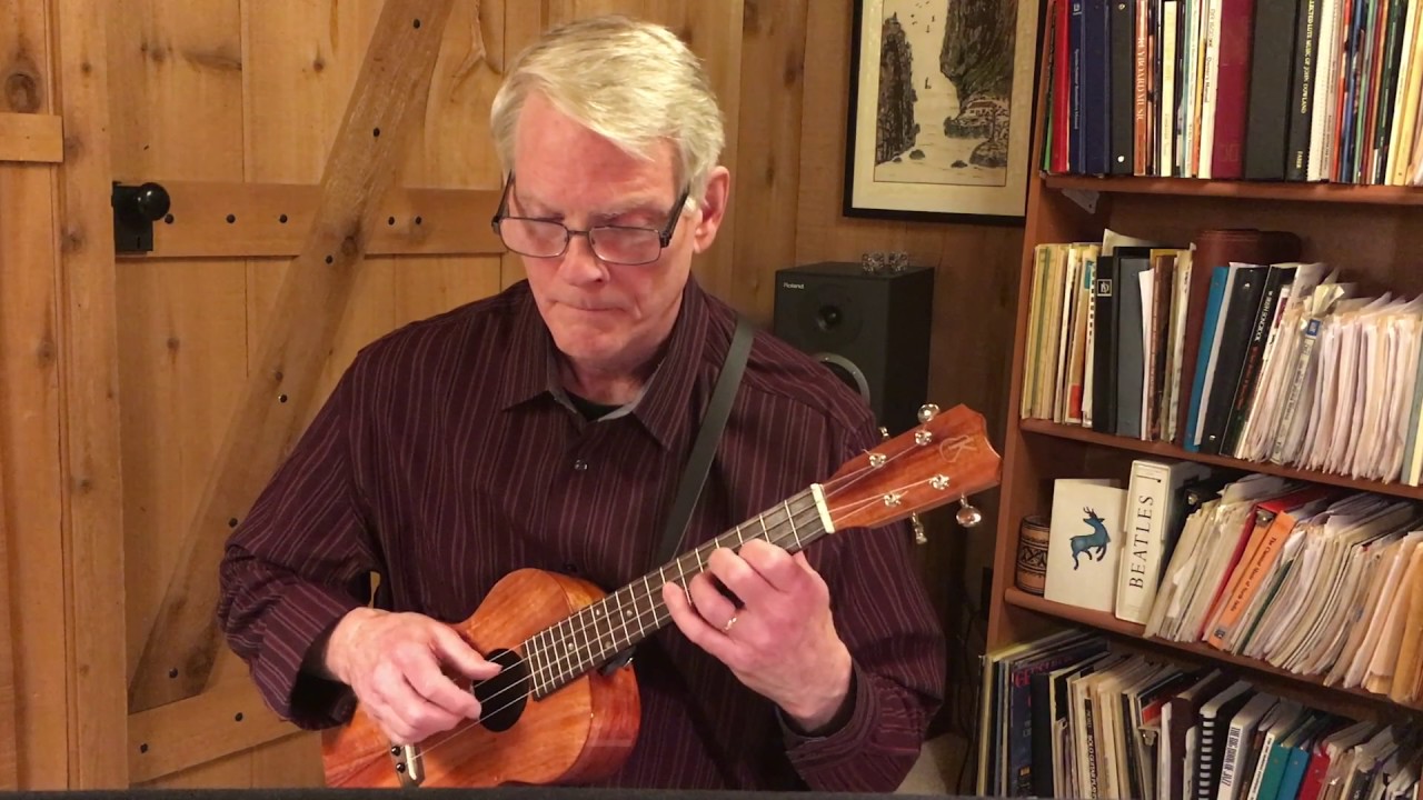 Gavotte 1 & 2 from cello suite no 5 by J S Bach: Daniel Estrem, ukulele