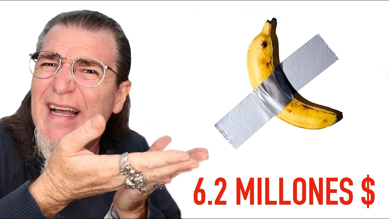 6.2 MILLONES por un PLÁTANO ¿ES ARTE? Cattelan en Sotheby´s y el CRIPTOBRO Justin Sun que lo compró