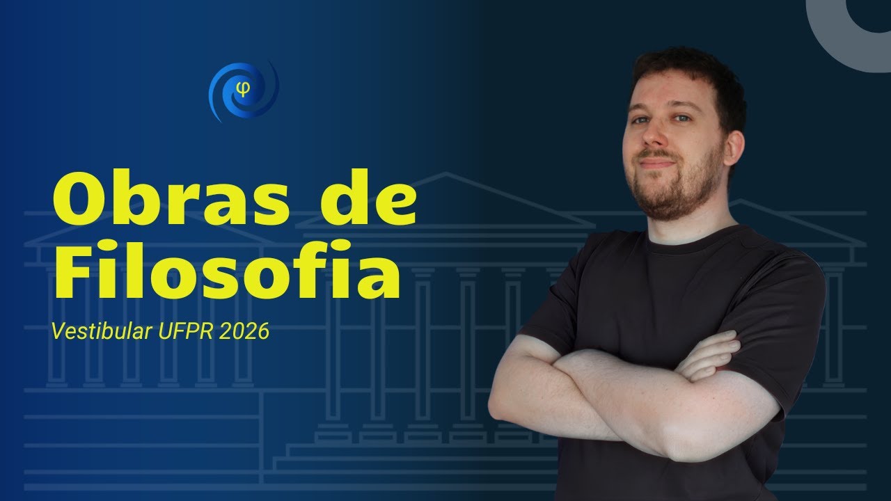 Obras de Filosofia para o Vestibular 2026 da UFPR