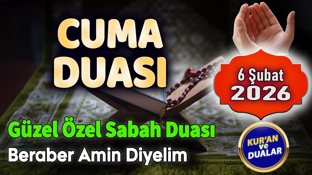 CUMA DUASI DİNLE Dua Hazinesi Özel