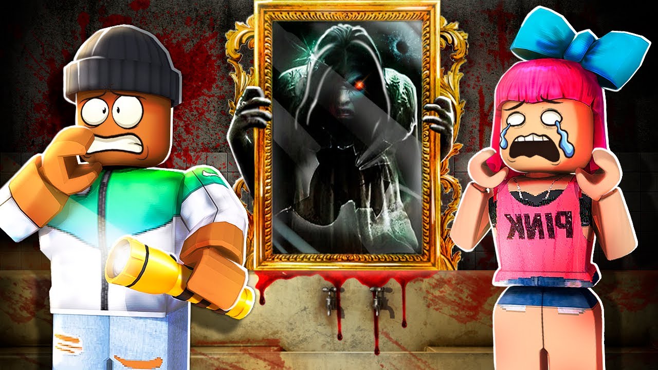 MARY IN THE MIRROR... (Roblox Horror Story)