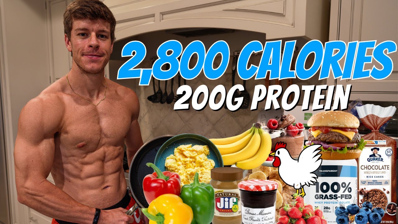 Full Day of Eating 2,800 Calories | REFEED DIET