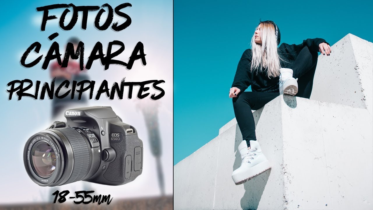 CÓMO HACER FOTOS CON CÁMARA PARA PRINCIPIANTES