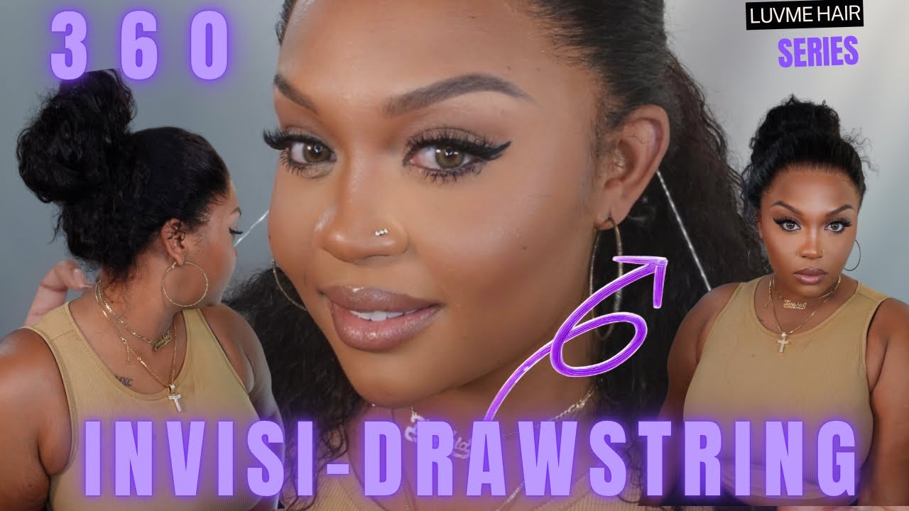 PreMax Wigs | Water Wave Flexi-Fit Invisi Drawstring 360 @LuvmeHairOfficial