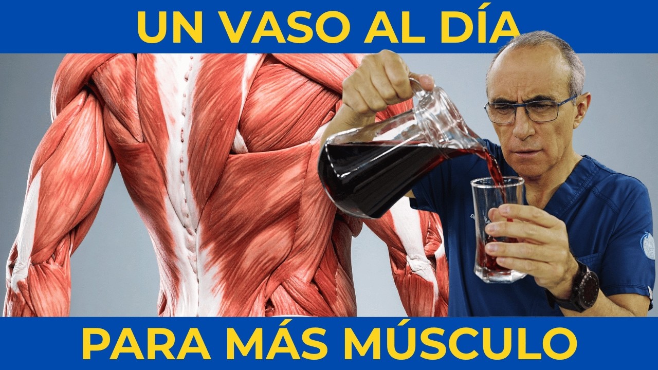 🚀 Un Vaso al Día para Más Músculo | Receta Natural y Poderosa