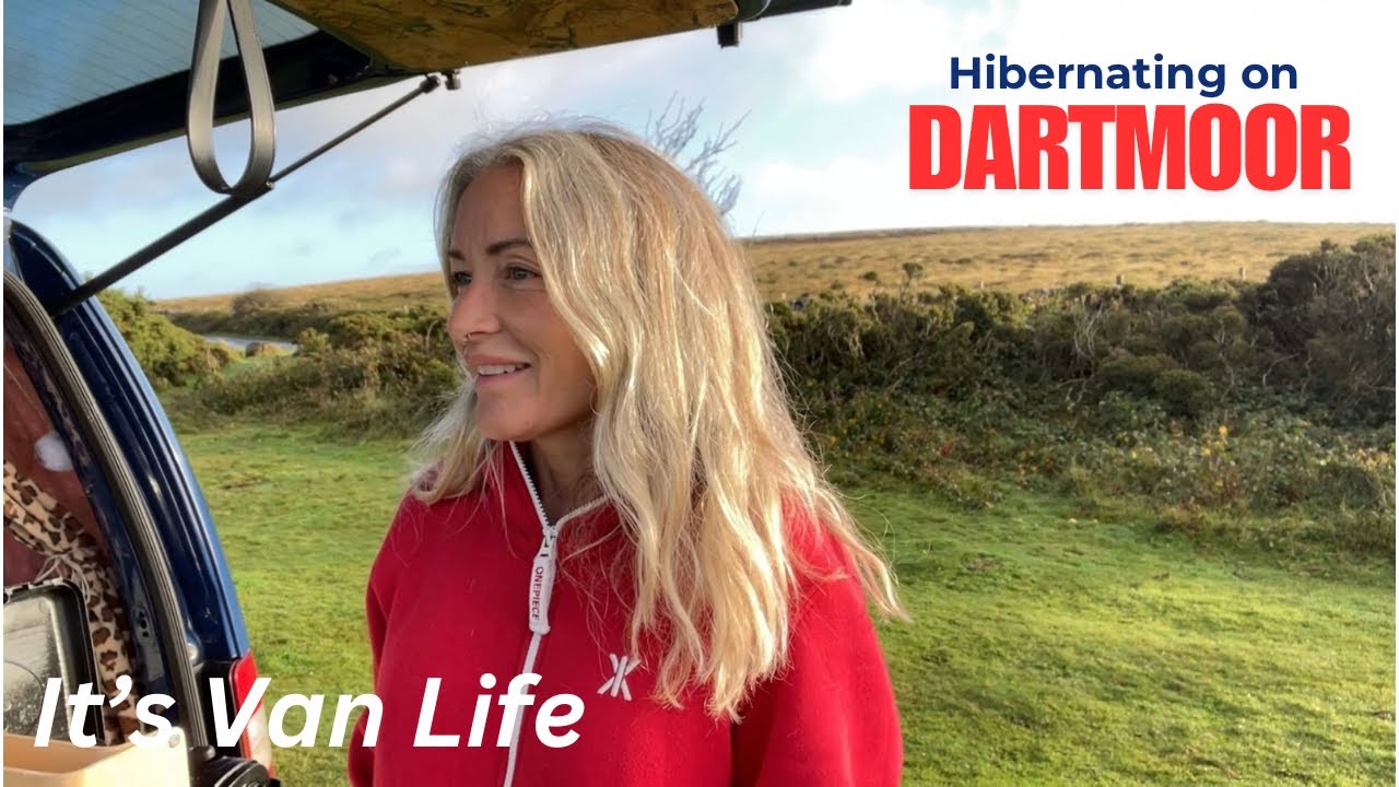 Back to UK Van Life Reality: Dartmoor Hibernation, Coffee, & Puppy Walks!