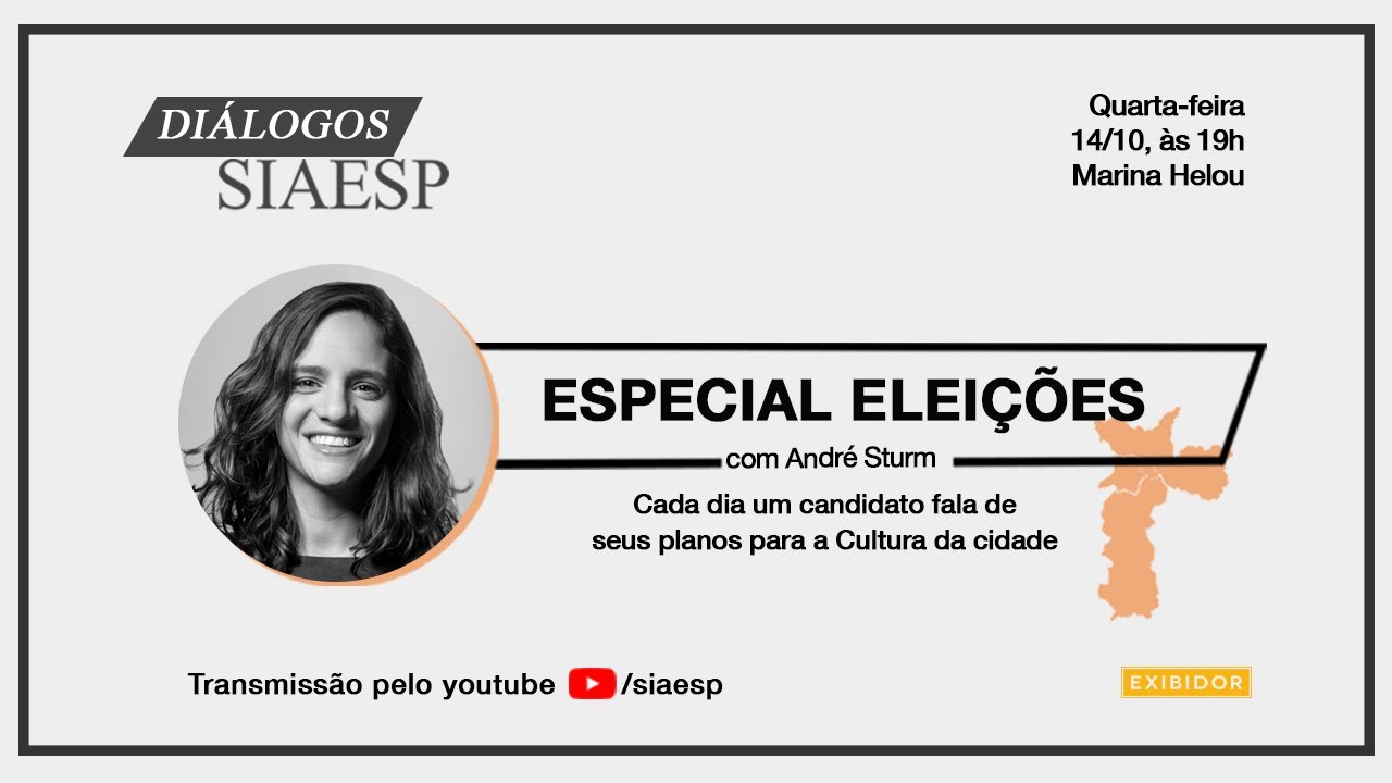 Di&aacute;logos SIAESP -  Especial Elei&ccedil;&otilde;es_Marina Helou