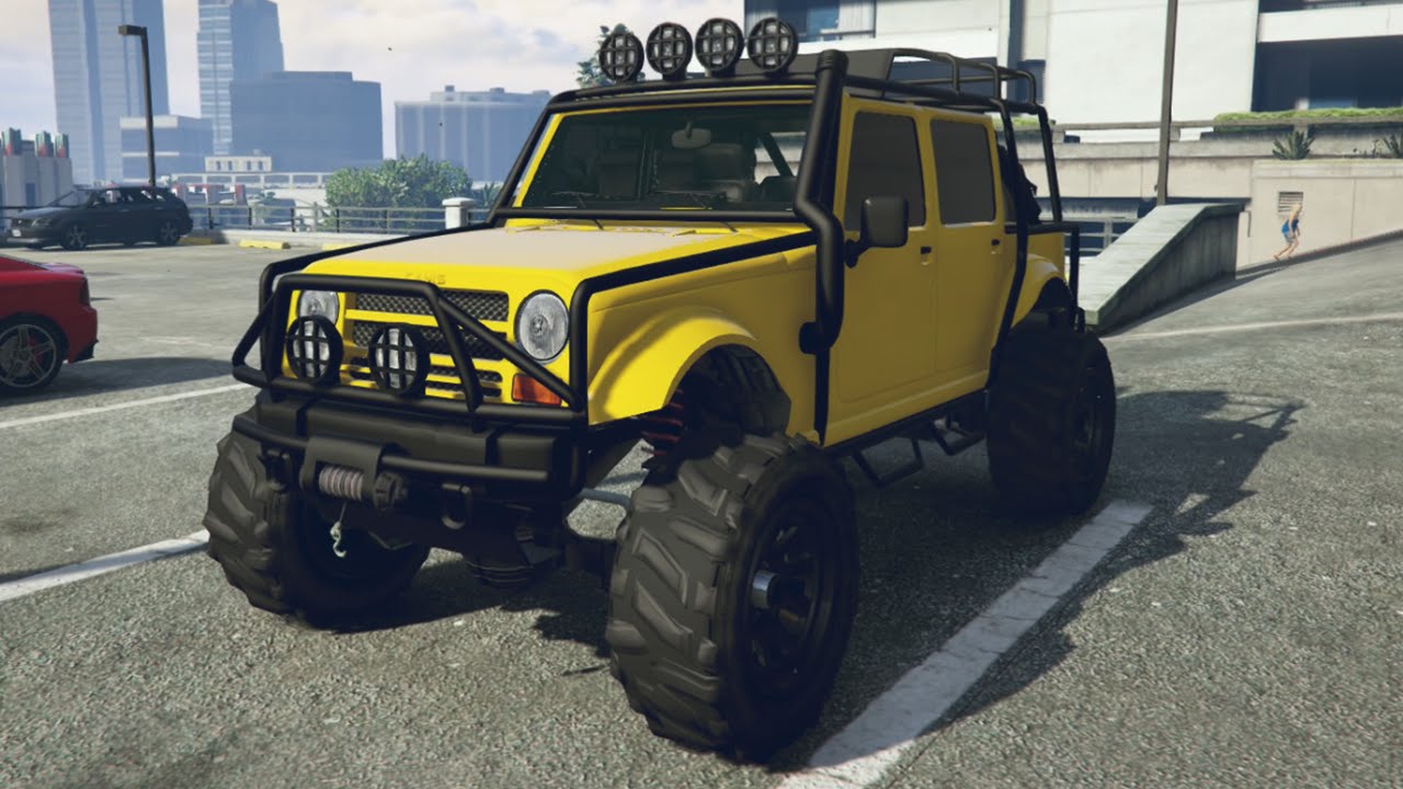 GTA 5 Online Merry Weather Jeep Spawn Location! Modified Canis Mesa Location (GTA 5 Rare Cars)