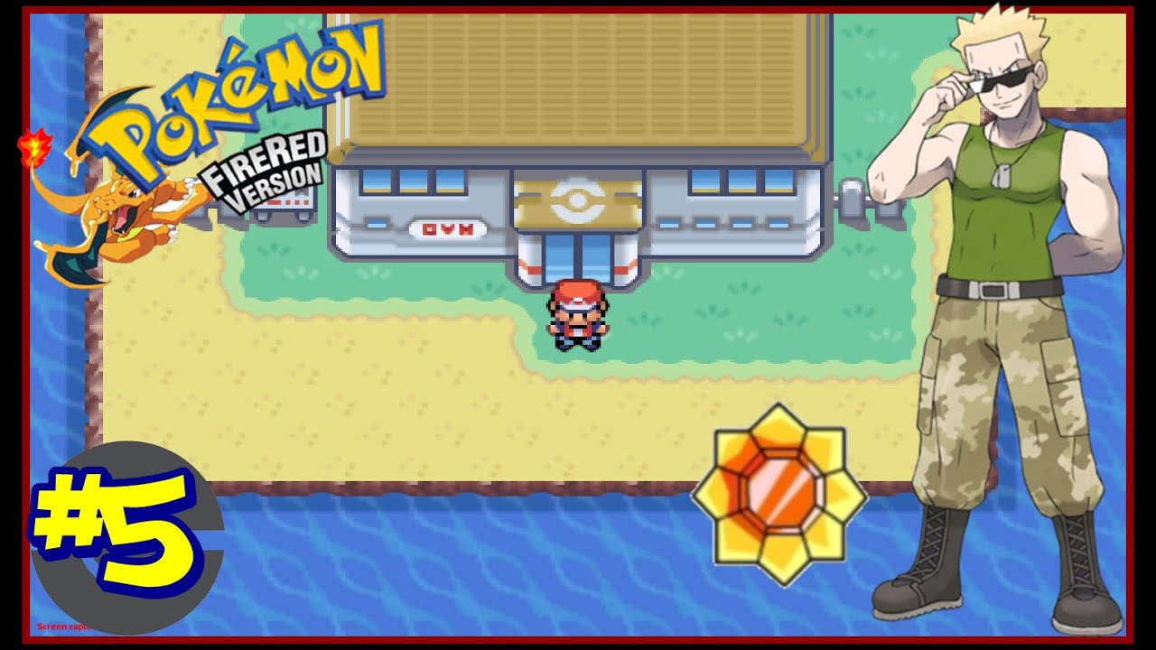 [DETONADO] pokémon fire red #5 Terceira insignia e a caminho de rock tunnel