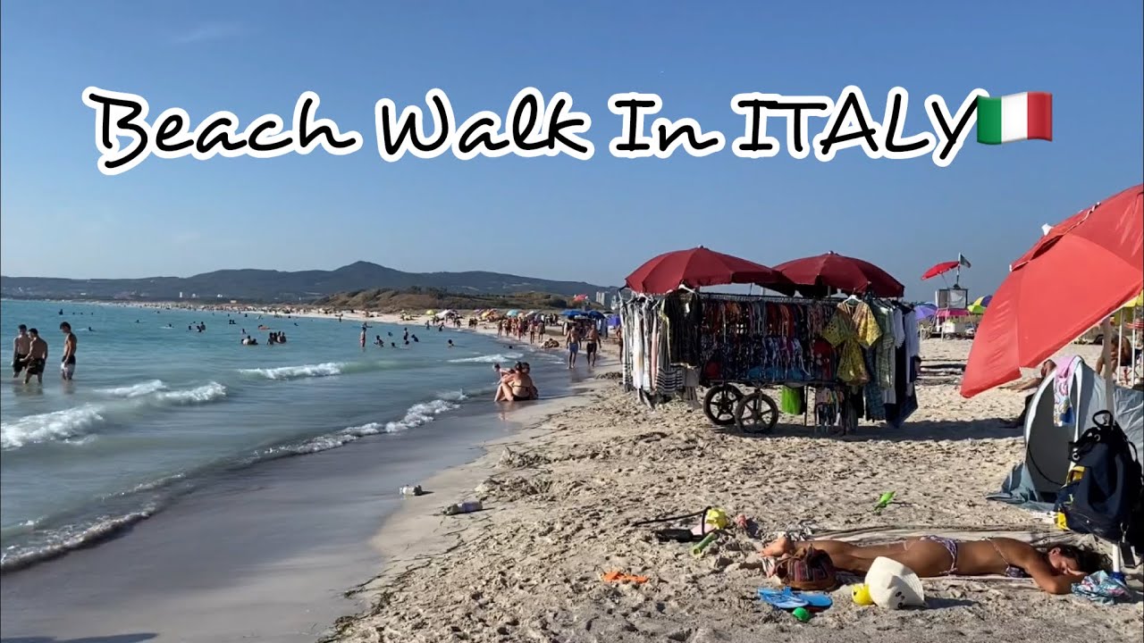 Beach Walk In ITALY🇮🇹