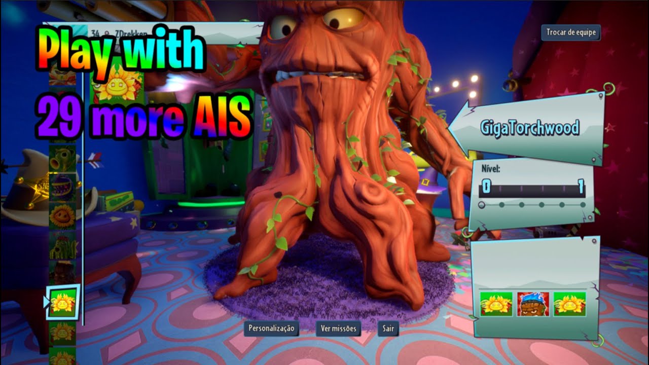 Plants vs. Zombies Garden Warfare 2: TooManyAIs Mod by ZDrekkenPvZ