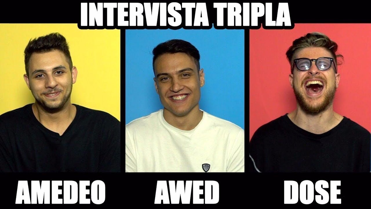 INTERVISTA TRIPLA con AME DOSE PACIELLO!