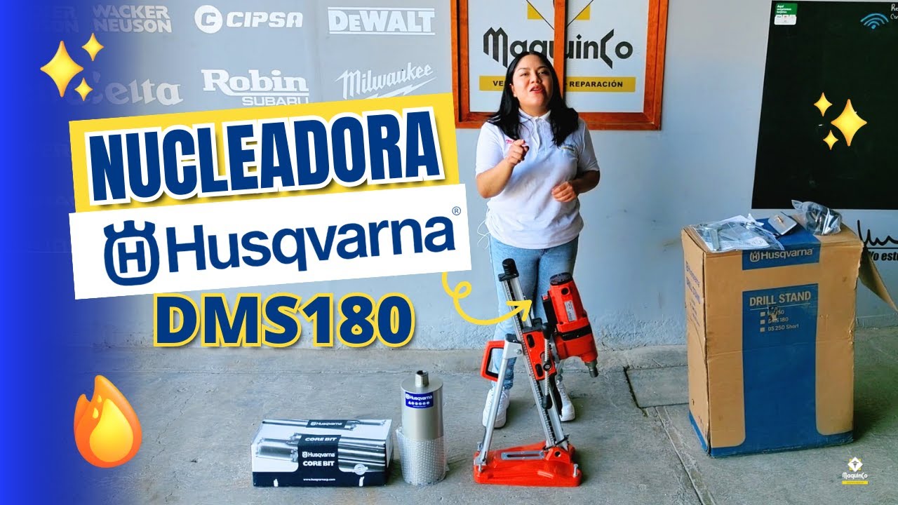 Nucleadora Husqvarna DMS 180 | Maquinco maquinaria