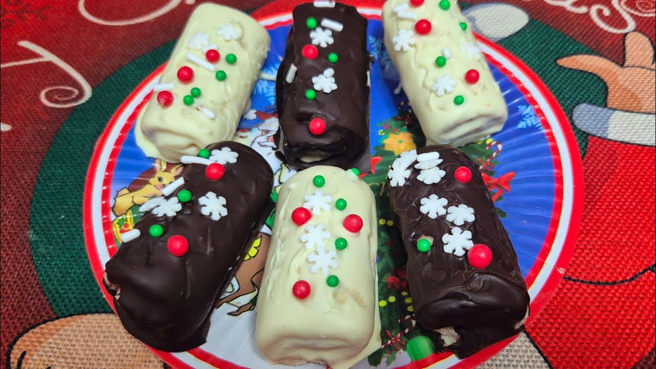 Tronquitos de Navidad fácil y rápido de preparar 🎅