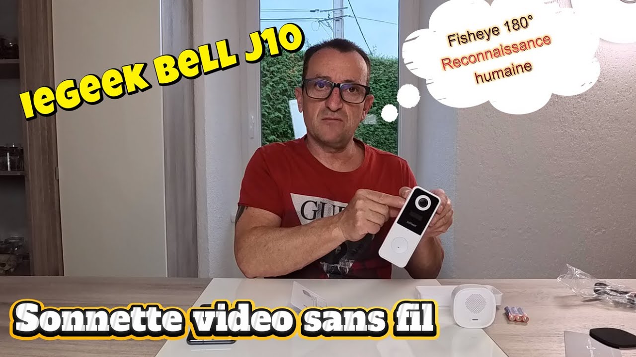 ieGeek Bell J10 Sonnette video sans fil , Revue complète