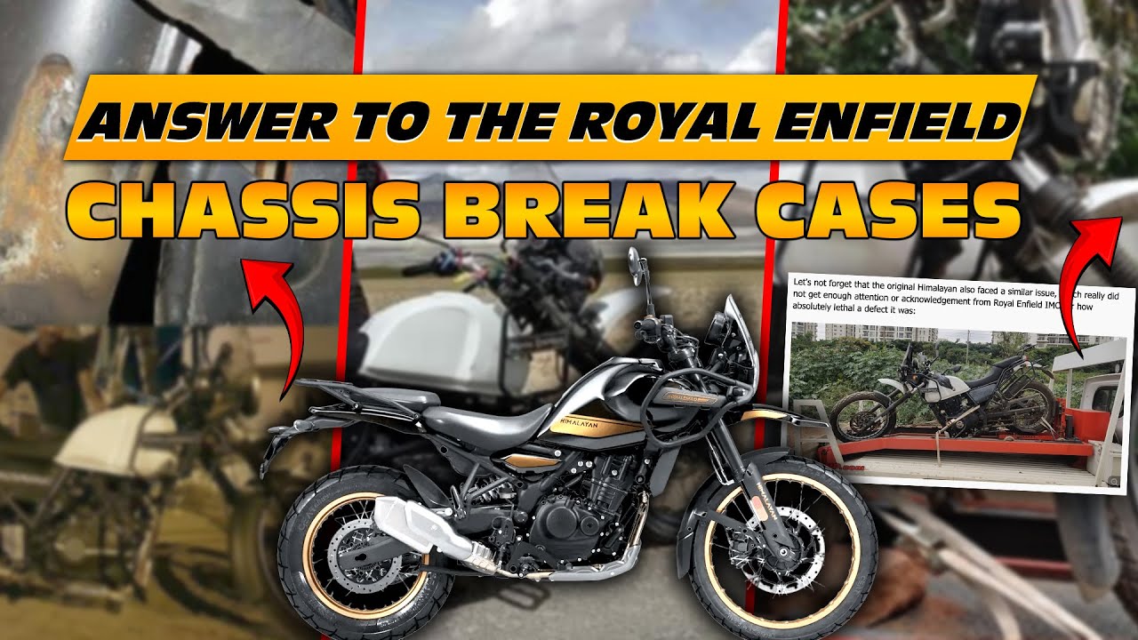 Live Demonstration of Zana Crash Guard Mounting, Royal Enfield Himalayan Chassis Break Case