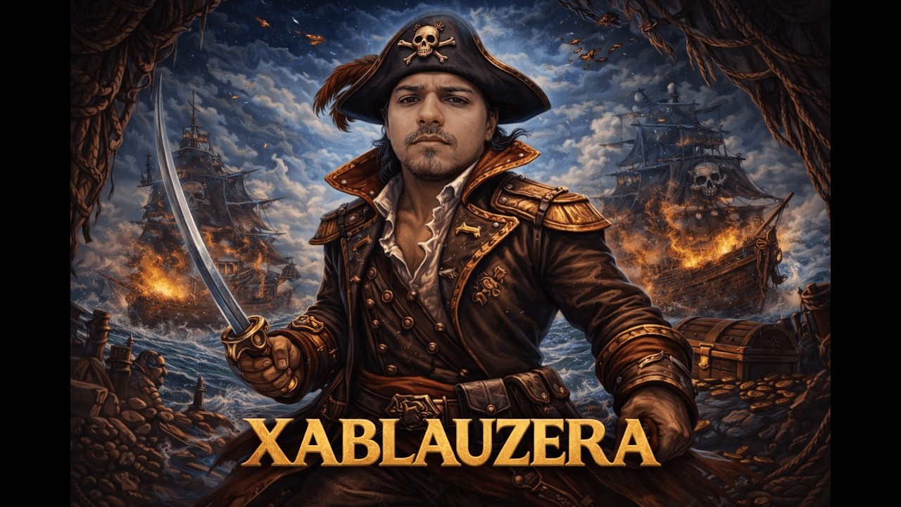 Xablauzera - Windrose Piratas a deriva com - CanideoJr