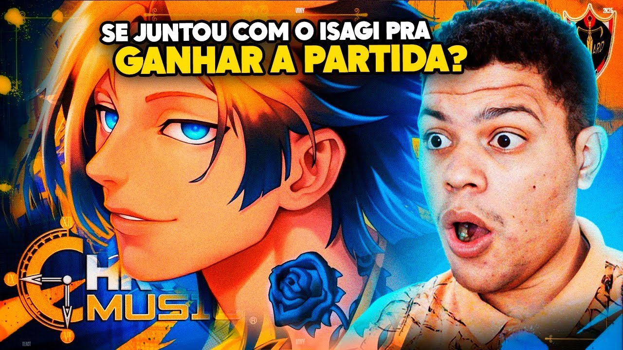 ELE SE SUPERA A CADA SOM! | Chrono - DIMENSÃO | Michael Kaiser (Blue Lock) [REACT]