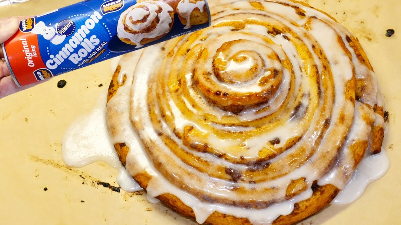 If you bake Pillsbury Cinnamon Rolls like this..