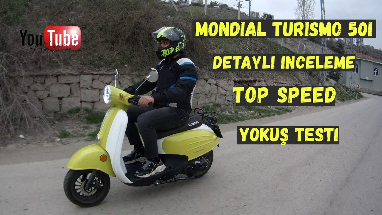 Mondial Turismo 50i 2022 Model Detaylı İnceleme