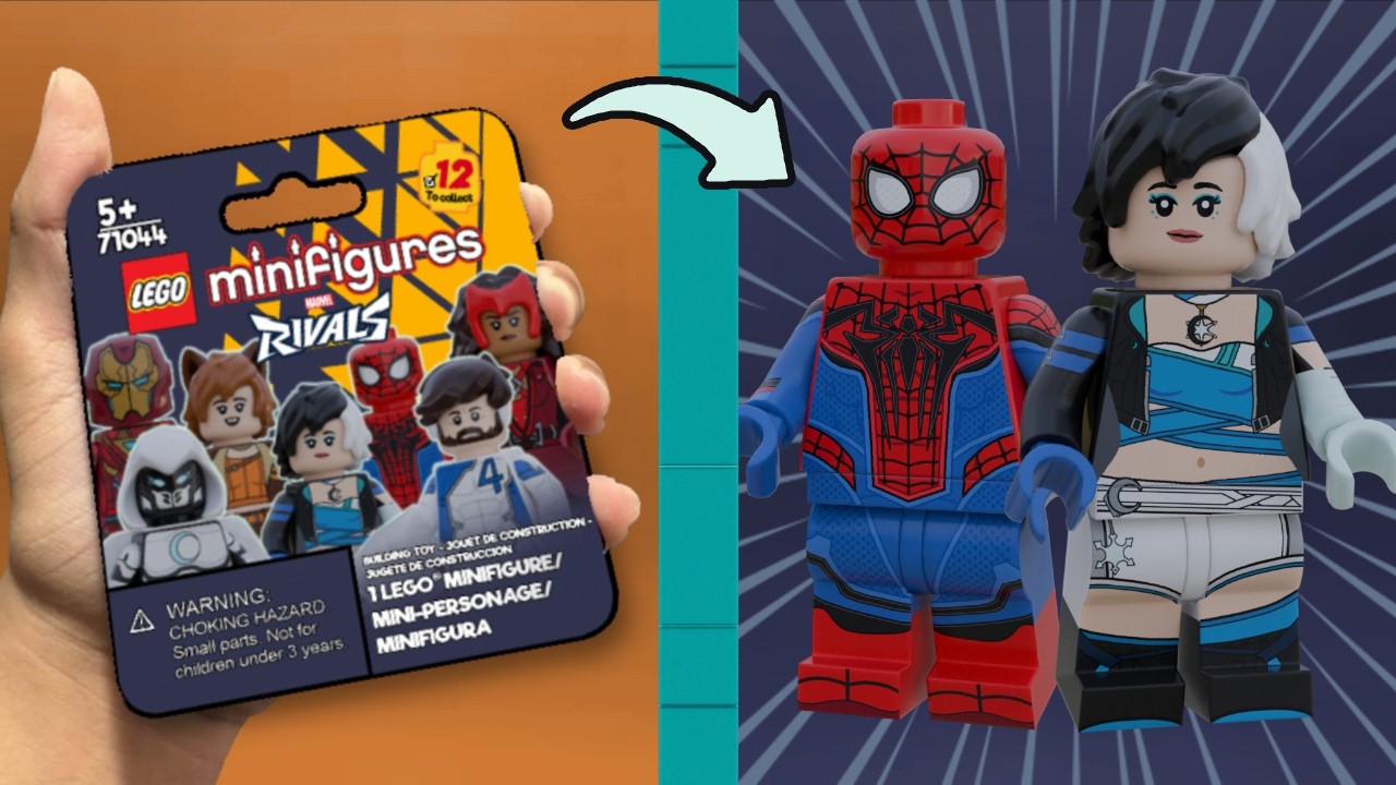 I Made A LEGO Marvel Rivals CMF Series!
