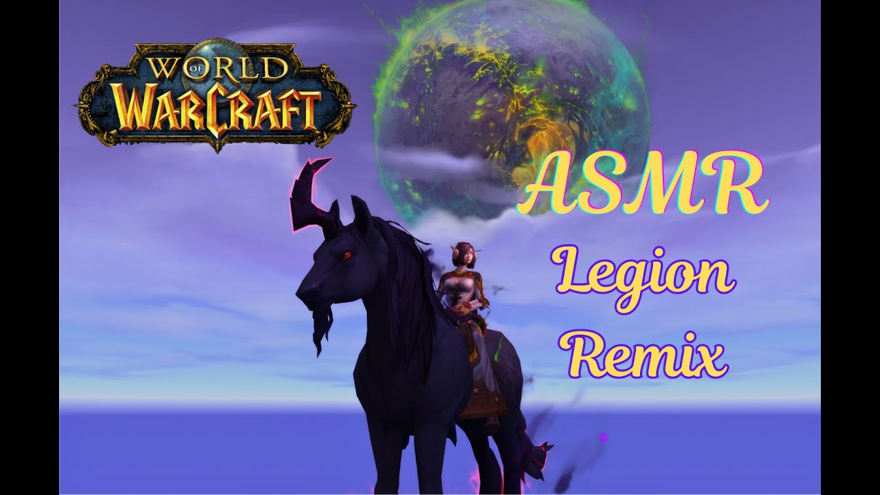 [ASMR Whisper] WoW Legion Remix Gameplay